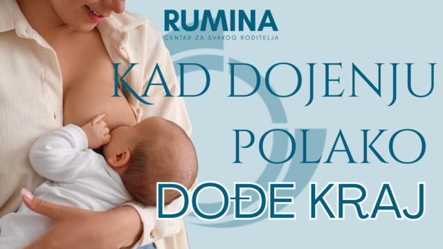 Kad dojenju polako dođe kraj